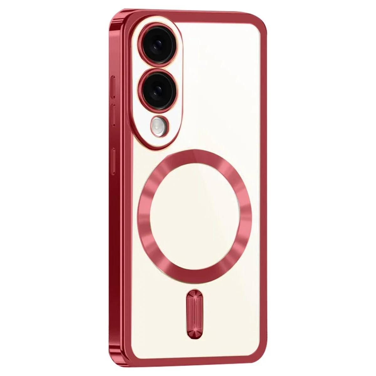 Samsung Galaxy S25 Edge Kross Magneticsafe Kapak - Kırmızı görsel 3