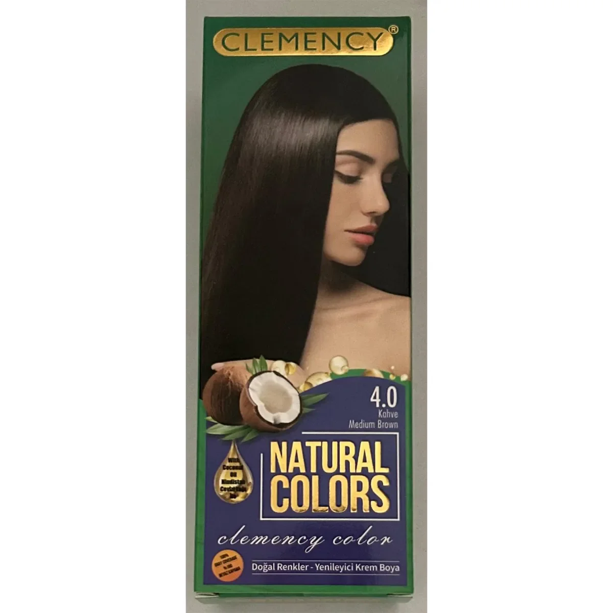 Natural Colours Saç Boyası Seti - 4.0 Kahve