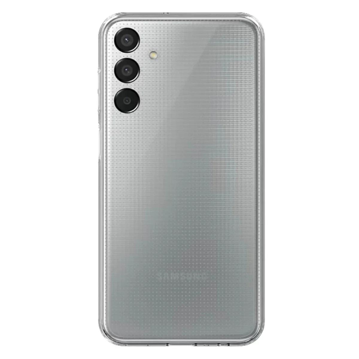 Samsung Galaxy M15 Kılıf Lüx Şeffaf Silikon görsel 3