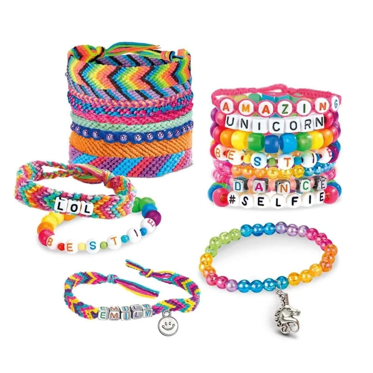 65592 Sun-cza-hobi-set Shımmer N Sparkle Deluxe Bead Charm Bracelet Studıo görsel 2