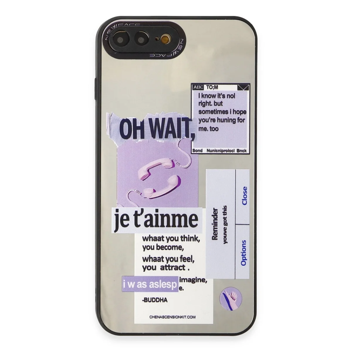 Apple İphone 7 Plus Kılıf Mirror Desenli Kapak - Mirror - 4 görsel 2