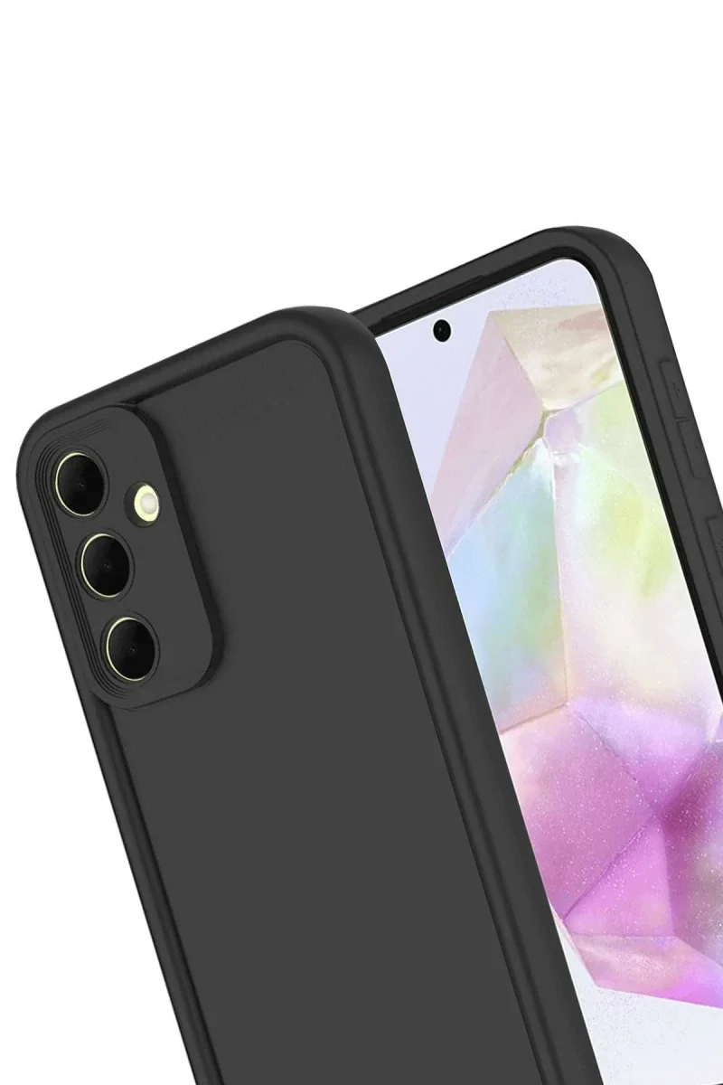 Samsung Galaxy A17 5G Viera Silikon - Siyah görsel 3