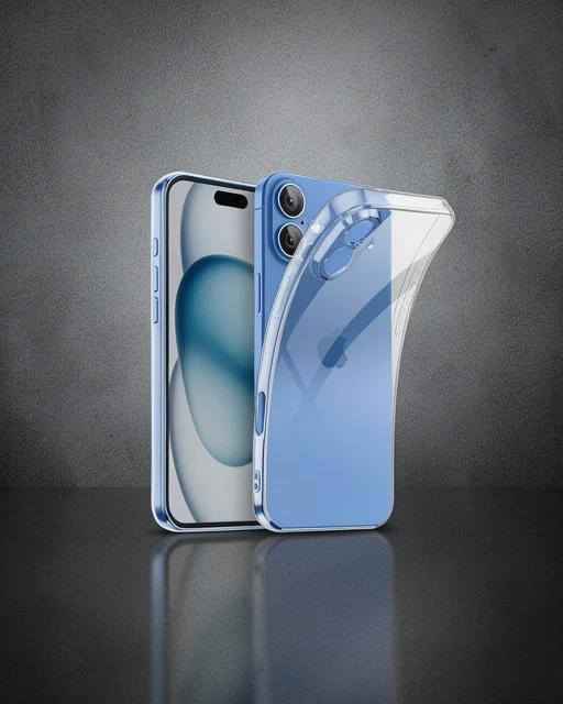 Apple İphone 16 Kılıf Lüx Şeffaf Silikon