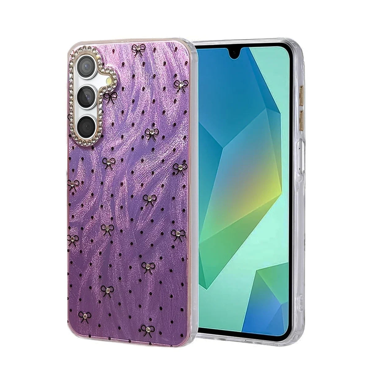Samsung Galaxy S24 FE Kılıf Blade Aynalı Desenli Kapak - Desen 2