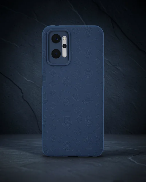 Realme 9i 4g Kılıf Nano İçi Kadife Silikon - Lacivert