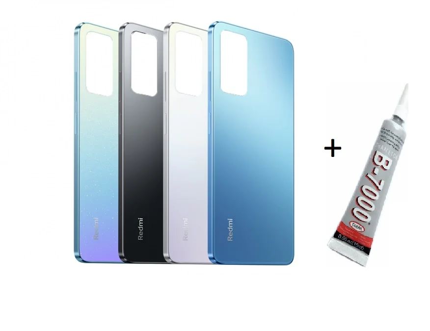 REDMİ NOTE 12 PRO Arka Batarya Pil Kapağı MAVİ (B7 görsel 3