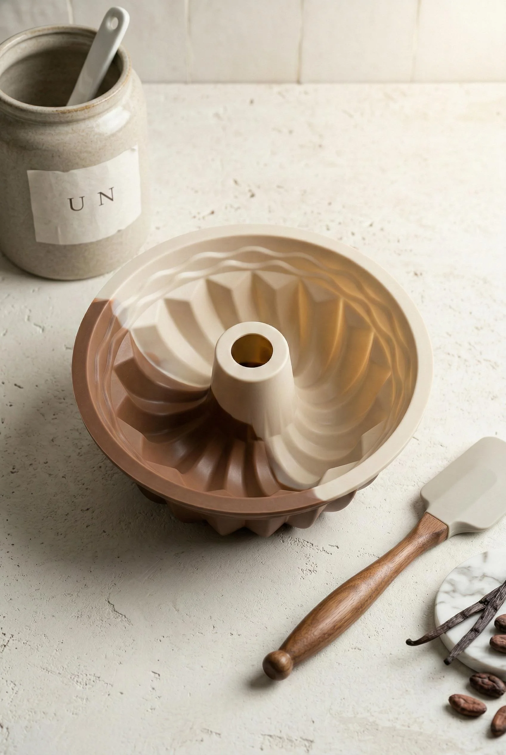 Silikon Dilimli Kek Kalıbı & Yapışmaz Isıya Dayanıklı Kek Pişirme Gereci (16 cm) görsel 4