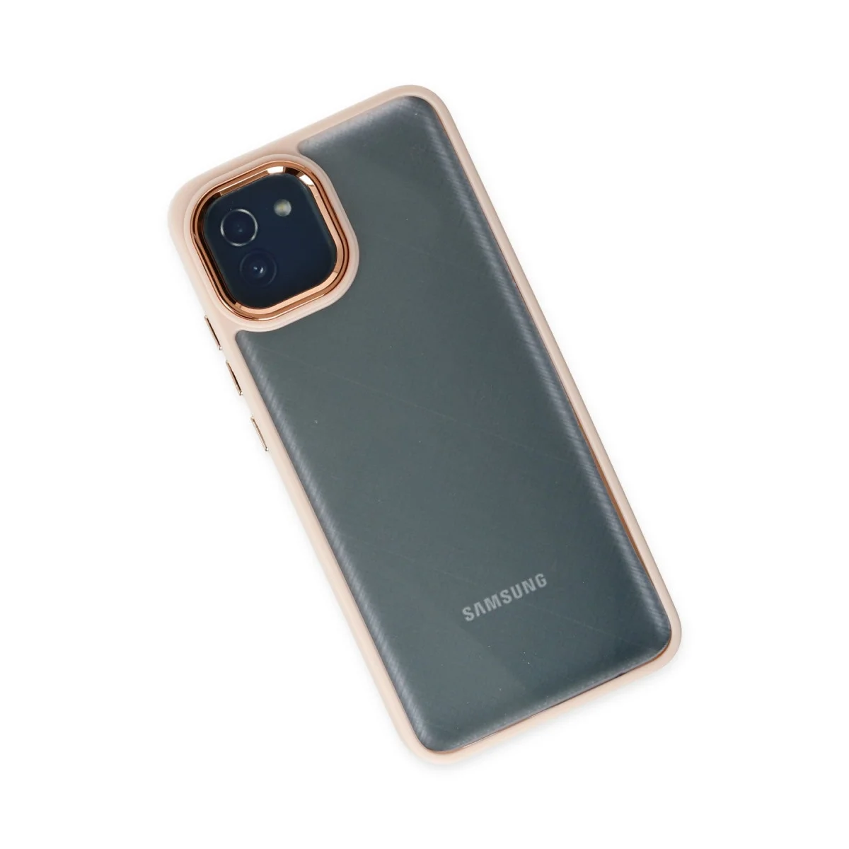 Samsung Galaxy A03 Kılıf Dora Kapak - Pudra görsel 2