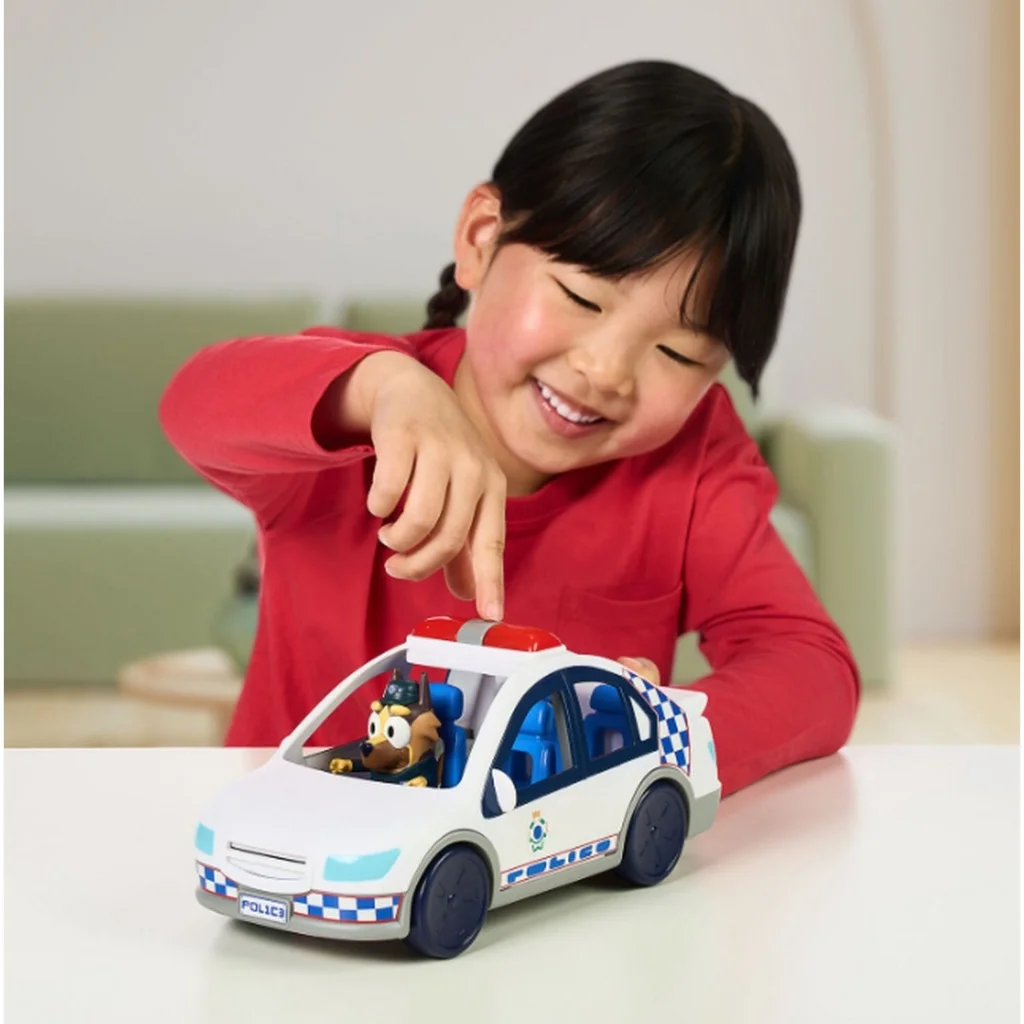 Sesli ve Işıklı 1 Figürlü Polis Arabası görsel 3