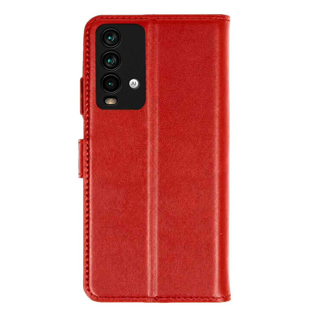 Xiaomi Redmi 9T Trend S Plus Kapaklı Kılıf - Kırmızı