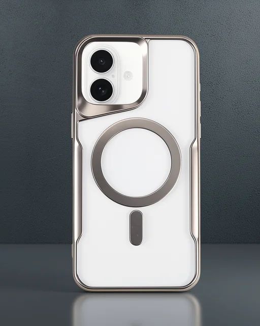 Apple İphone 16 Plus Kılıf Boyi Magsafe Silikon Kapak - Gümüş