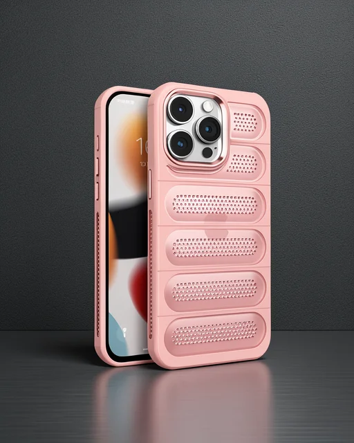 Apple İphone 14 Pro Kılıf Airmax Silikon Kapak - Pembe