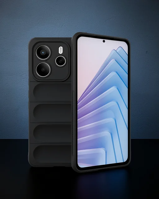 Xiaomi Redmi Note 14 4g Kılıf Optimum Silikon - Siyah