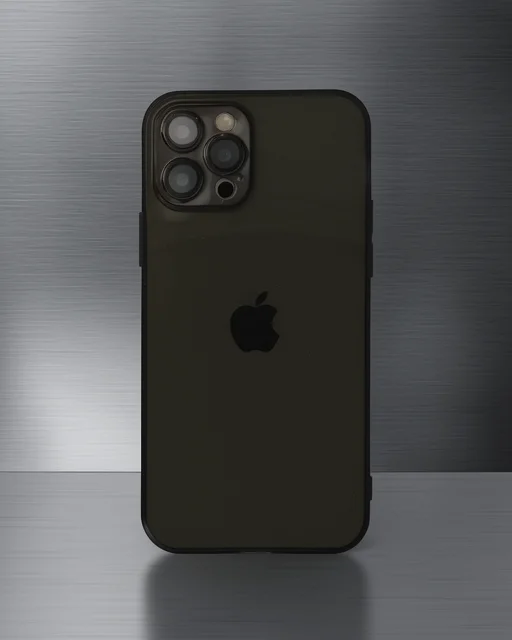 Apple İphone 12 Pro Kılıf Fly Lens Silikon - Siyah