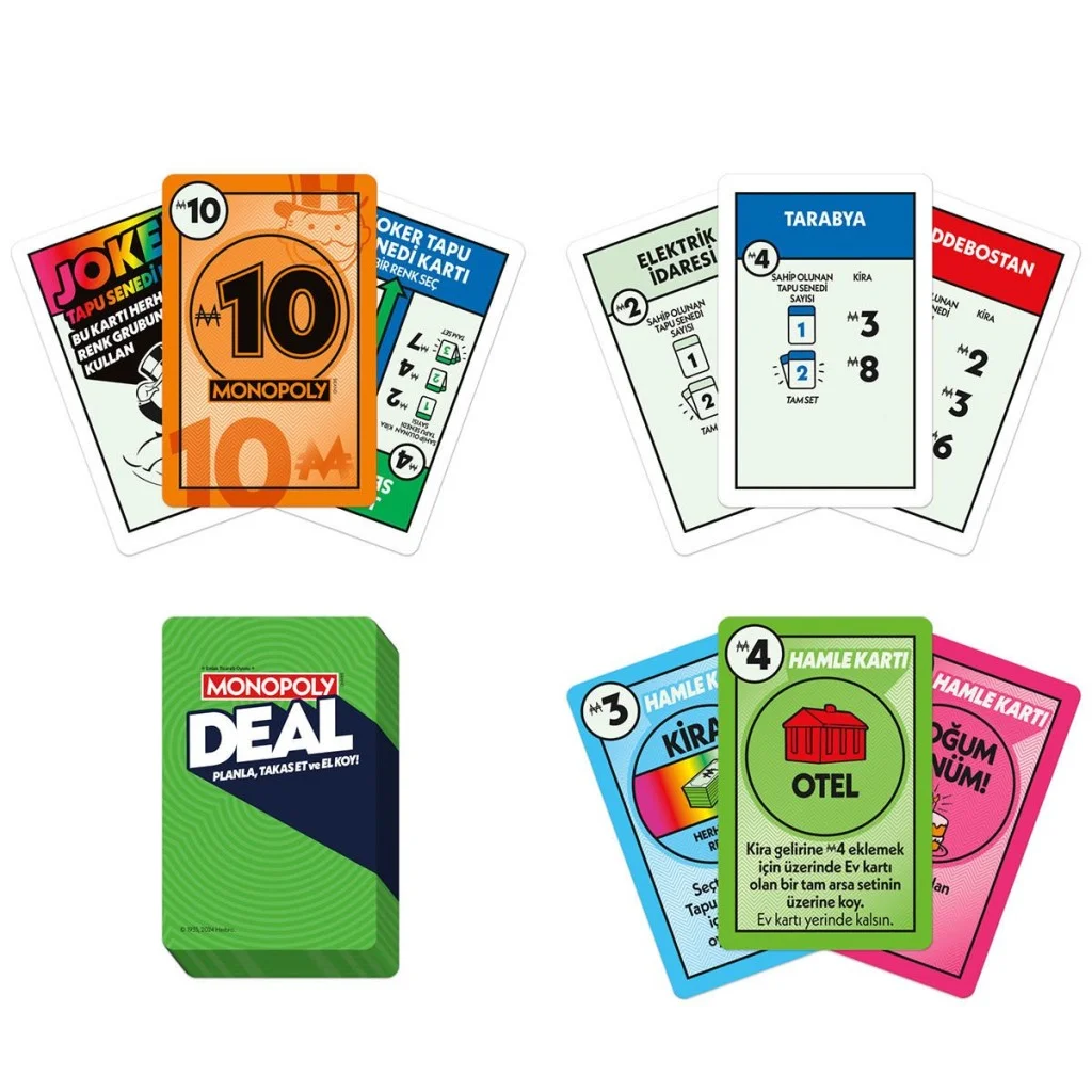 G0351 Monopoly Deal Kart Oyunu görsel 2