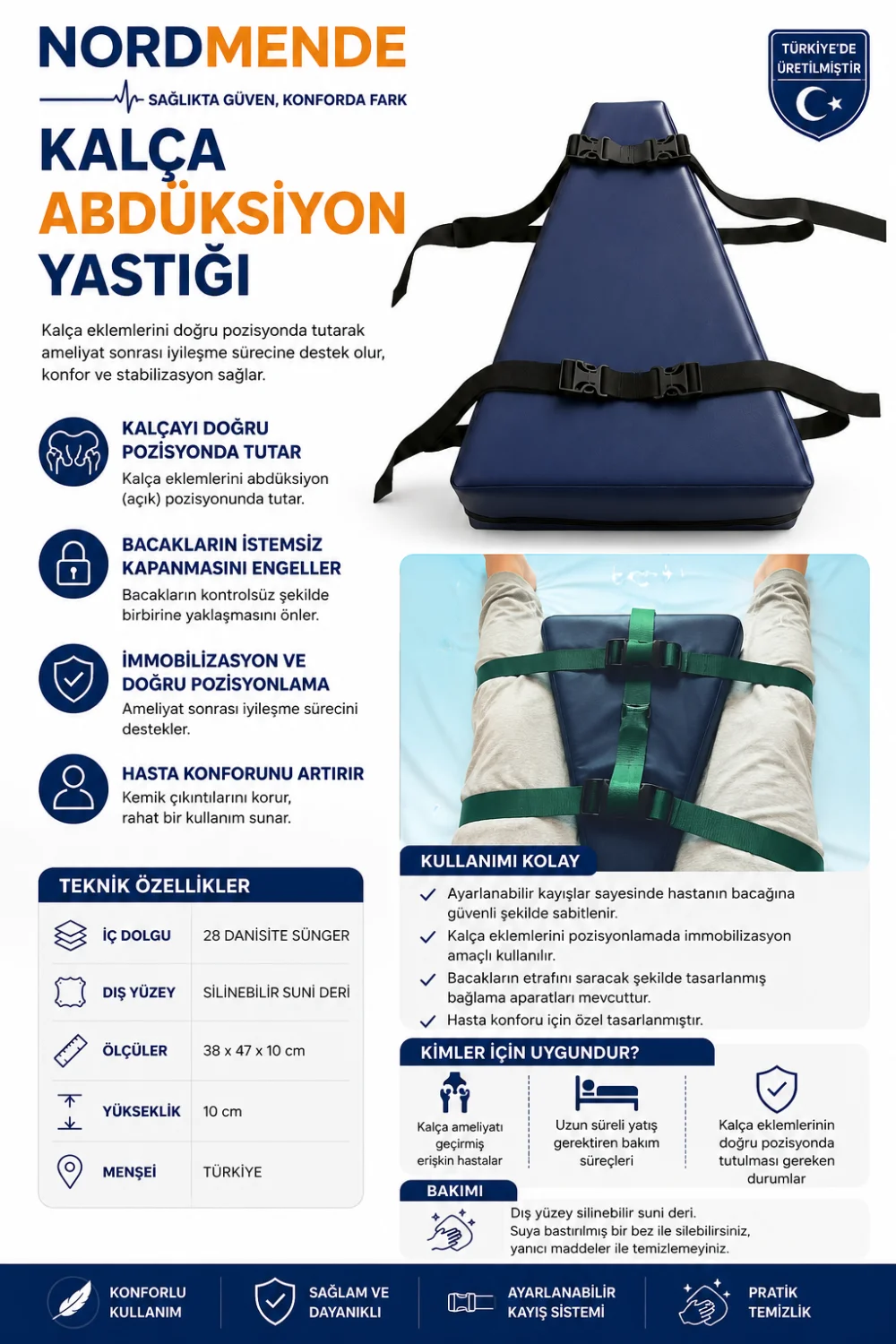 Kalça Abdüksiyon Yastığı görsel 2