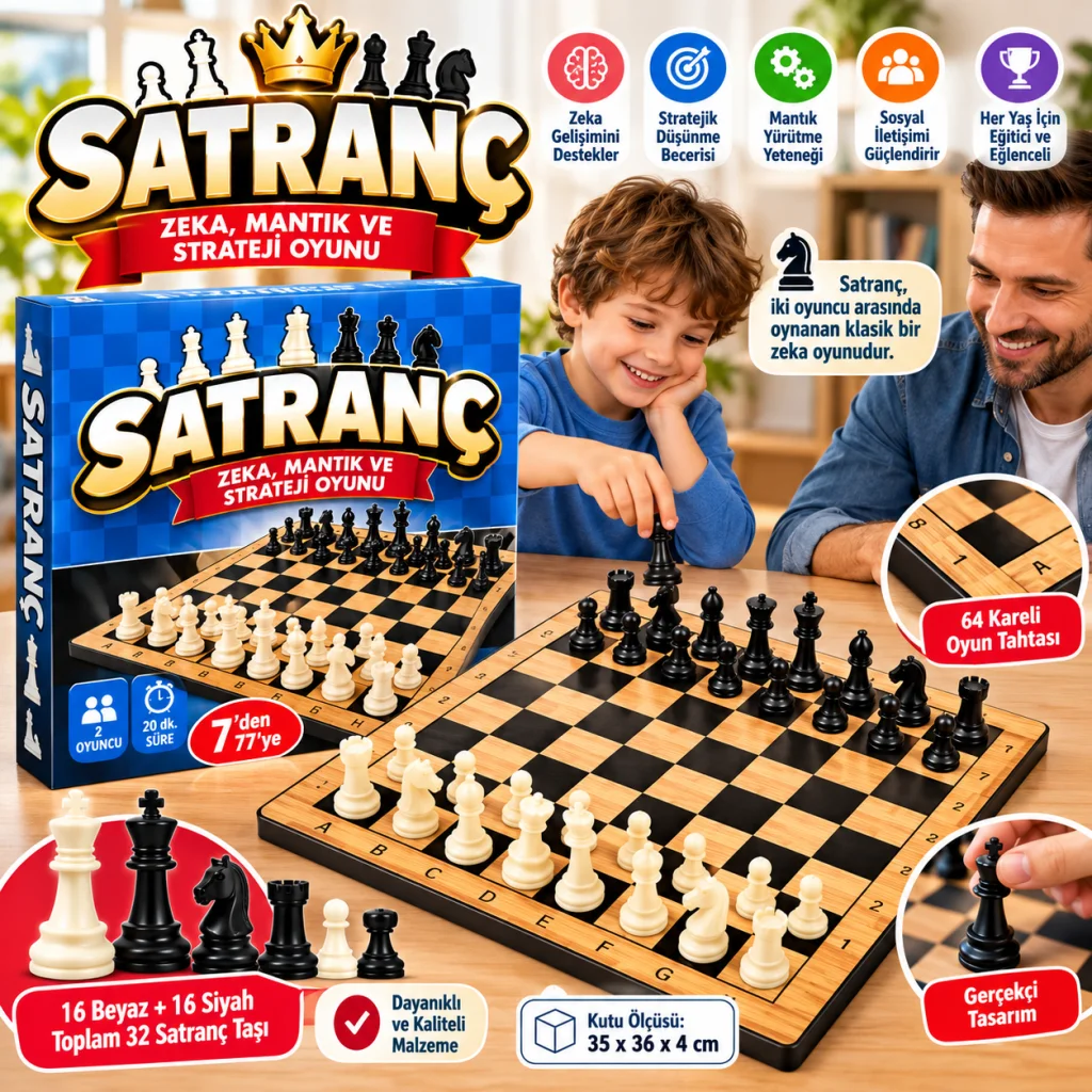 5505 Satranç / +7 yaş