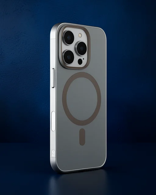 Joko Apple İphone 16 Pro Max Tuna Pc Slim Magsafe Kapak - Çöl Titanyum