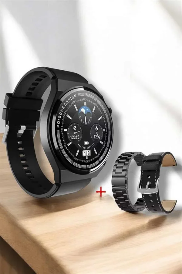 Akıllı Saat Sağlık ve Fitness Takibi Bluetooth Bağlantılı Dokunmatik Ekran görsel 5
