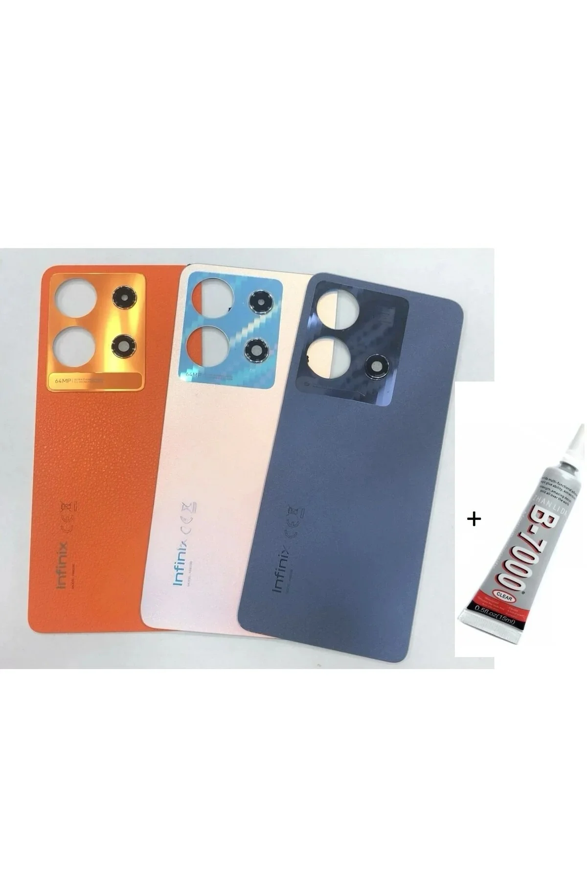 İNFİNİX NOTE 30 Arka Batarya Pil Kapağı BEYAZ (B70 görsel 3