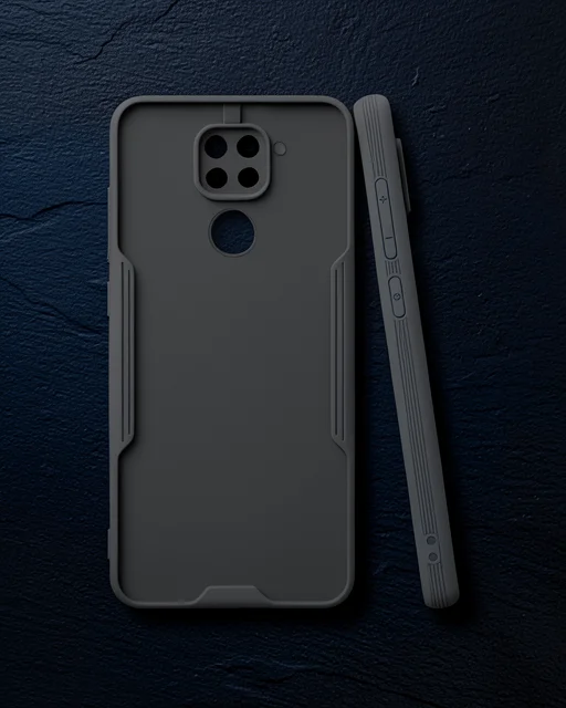 Xiaomi Redmi Note 9 Kılıf Platin Silikon - Sarı