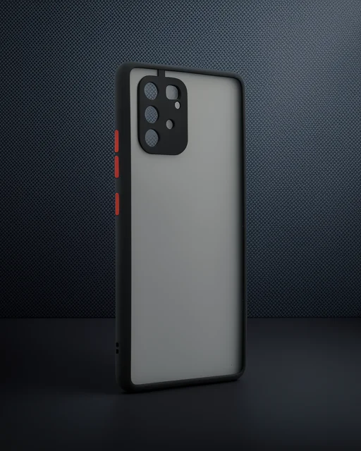 Samsung Galaxy A91 / S10 Lite Kılıf Montreal Silikon Kapak - Siyah
