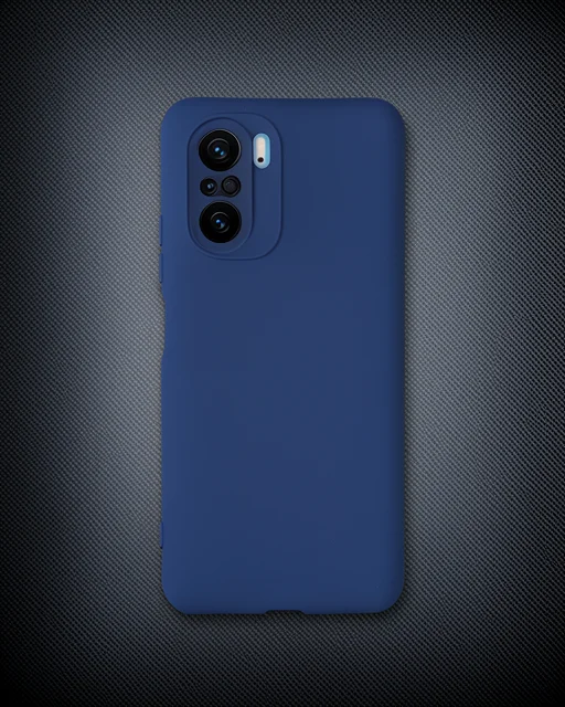 Xiaomi Poco F3 Kılıf Nano İçi Kadife Silikon - Lacivert