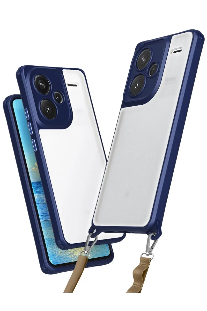 Xiao Red Note 13 Pro Plus Kılıf Penta Silikon Kılıf - Lacivert