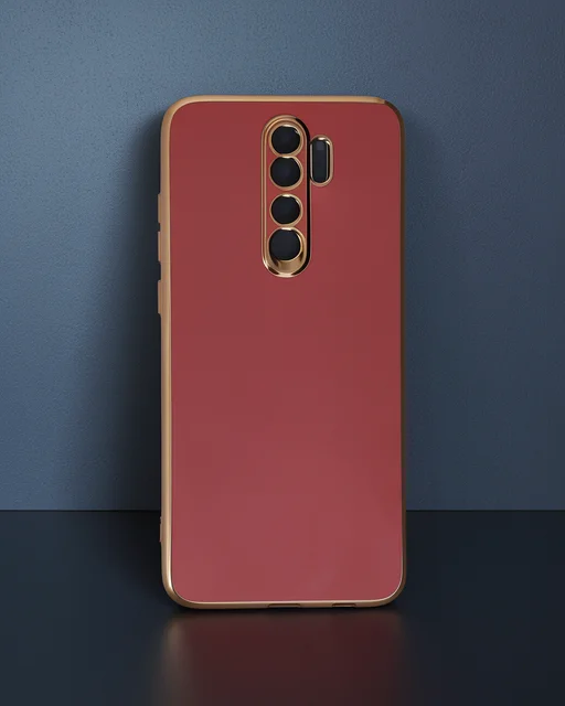 Xiaomi Redmi Note 8 Pro Kılıf Volet Silikon - Kırmızı