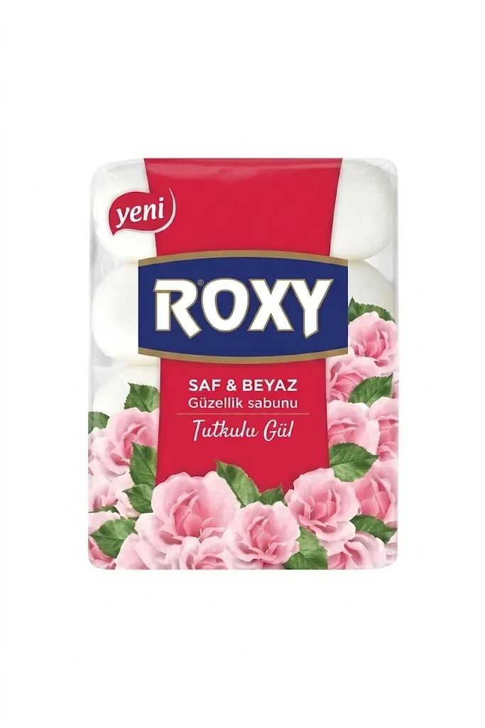 Roxy Güzellik Sabunu 70g 4'lü Paket - Tutkulu Gül
