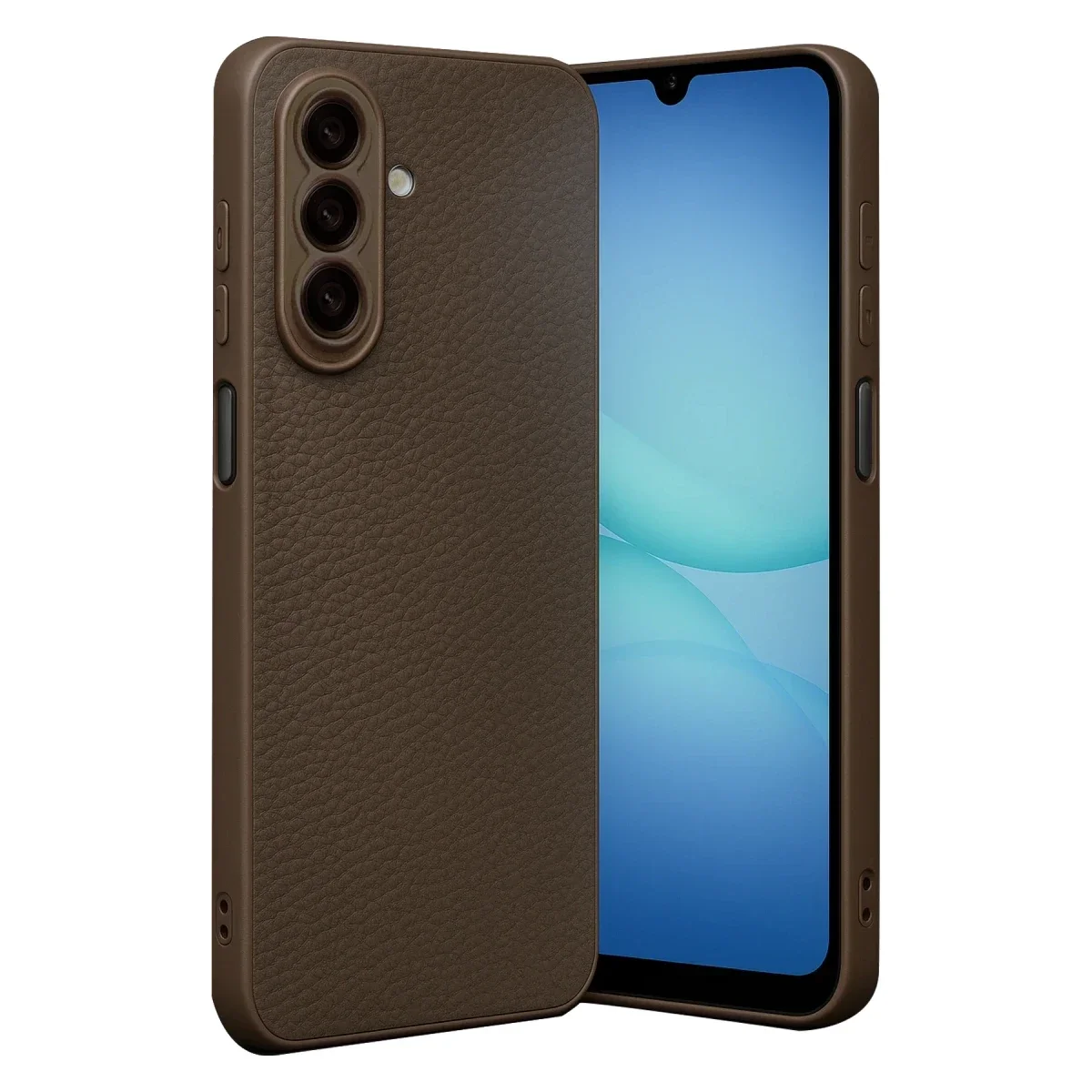 Samsung Galaxy A37 5G Thermax Silikon Kılıf - Kahverengi