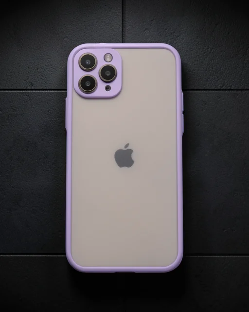 Apple İphone 11 Pro Kılıf Montreal Silikon Kapak - Mor