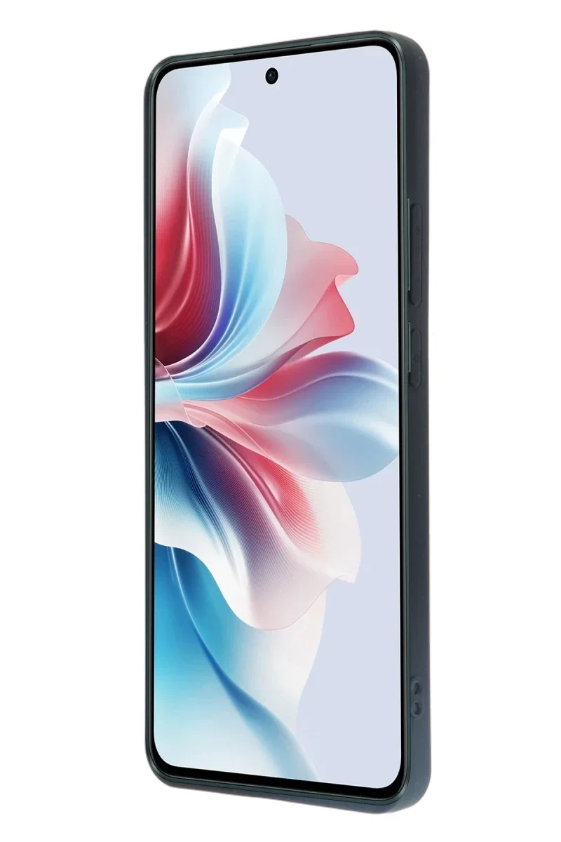 Oppo Reno 11F Kılıf Aras Deri Kapak - Bordo görsel 3