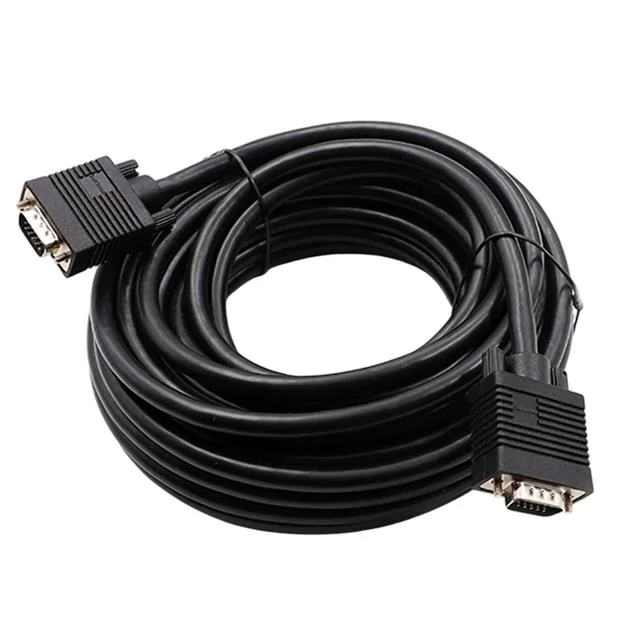 SWV6139H/93 Siyah 3+6 Erkek-Erkek 15 Pin 10 Metre VGA Kablo görsel 2