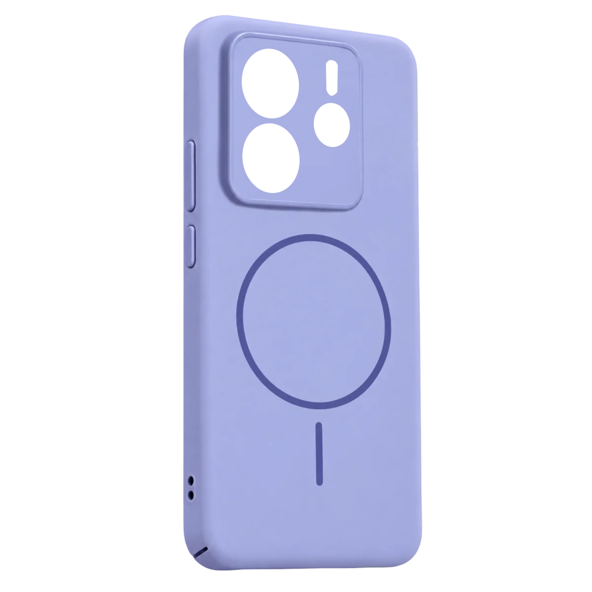 Xiaomi Redmi Note 14 4G Mika PC Magsafe Kapak - Açık Mor