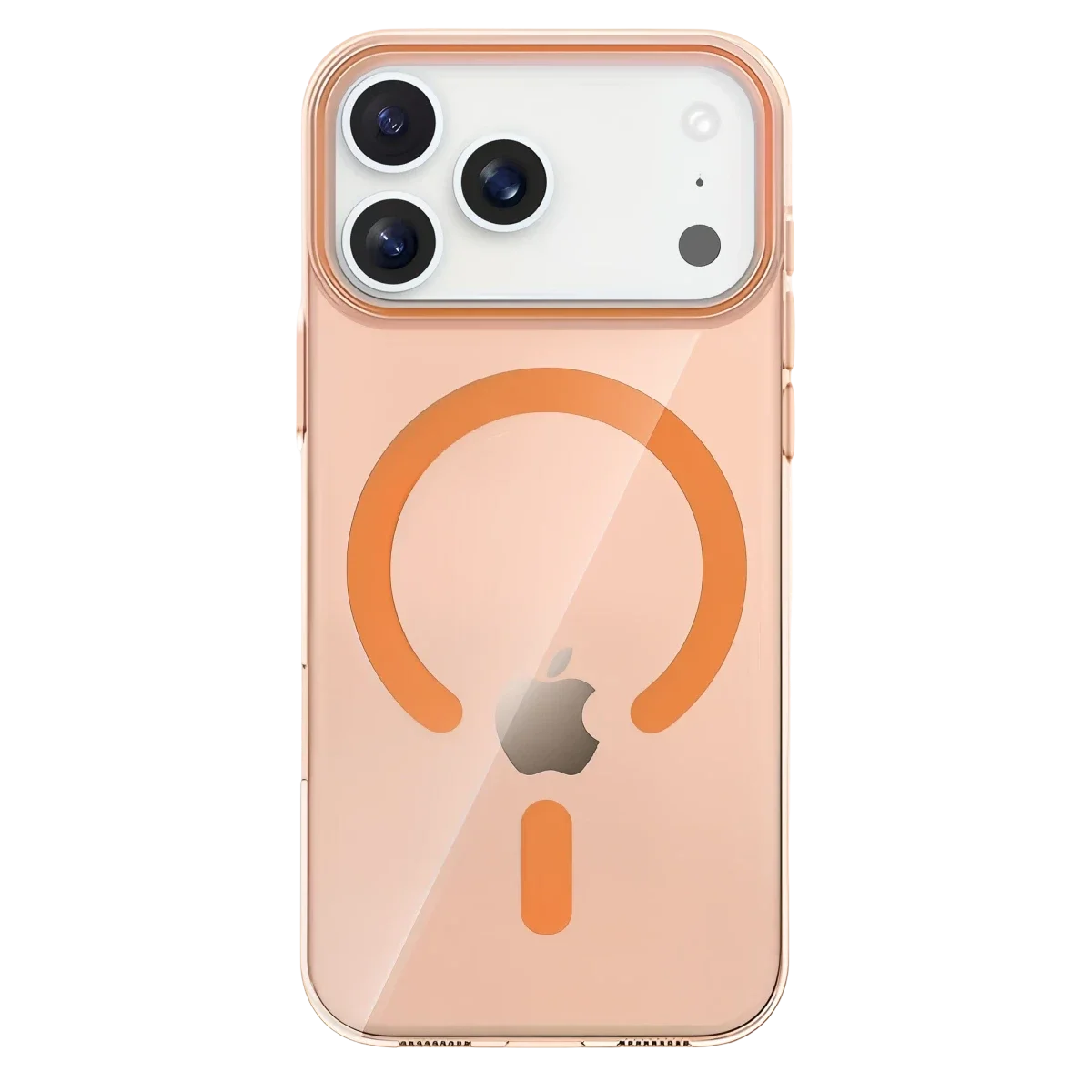 Joko Apple iPhone 17 Pro PC Blank Magsafe Kapak - Turuncu