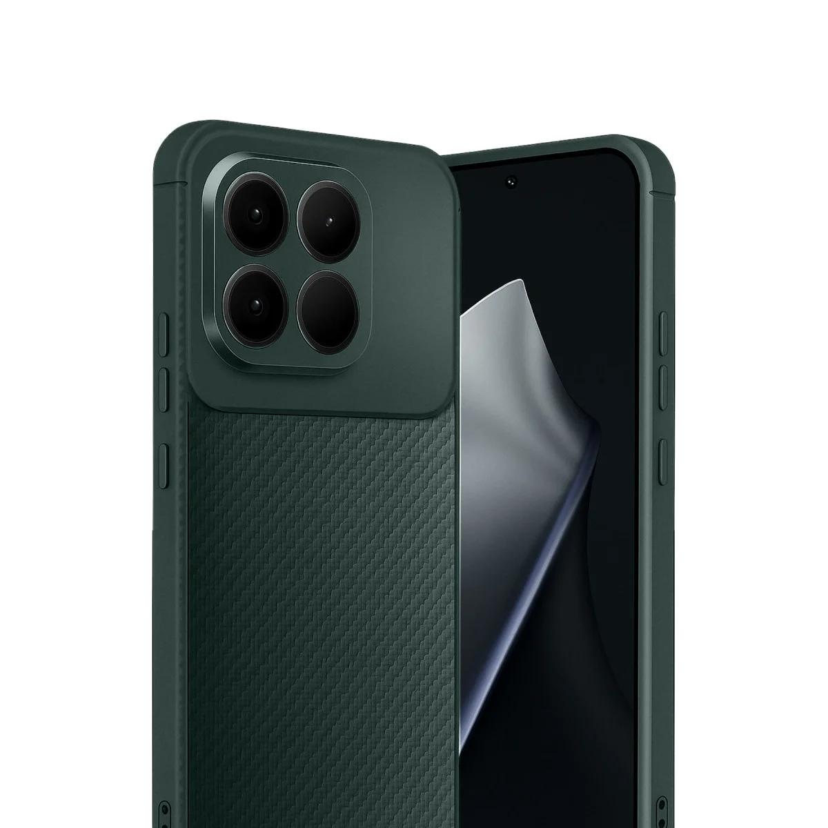 Xiao 15t Auto Focus Karbon Kapak - Koyu Yeşil görsel 2
