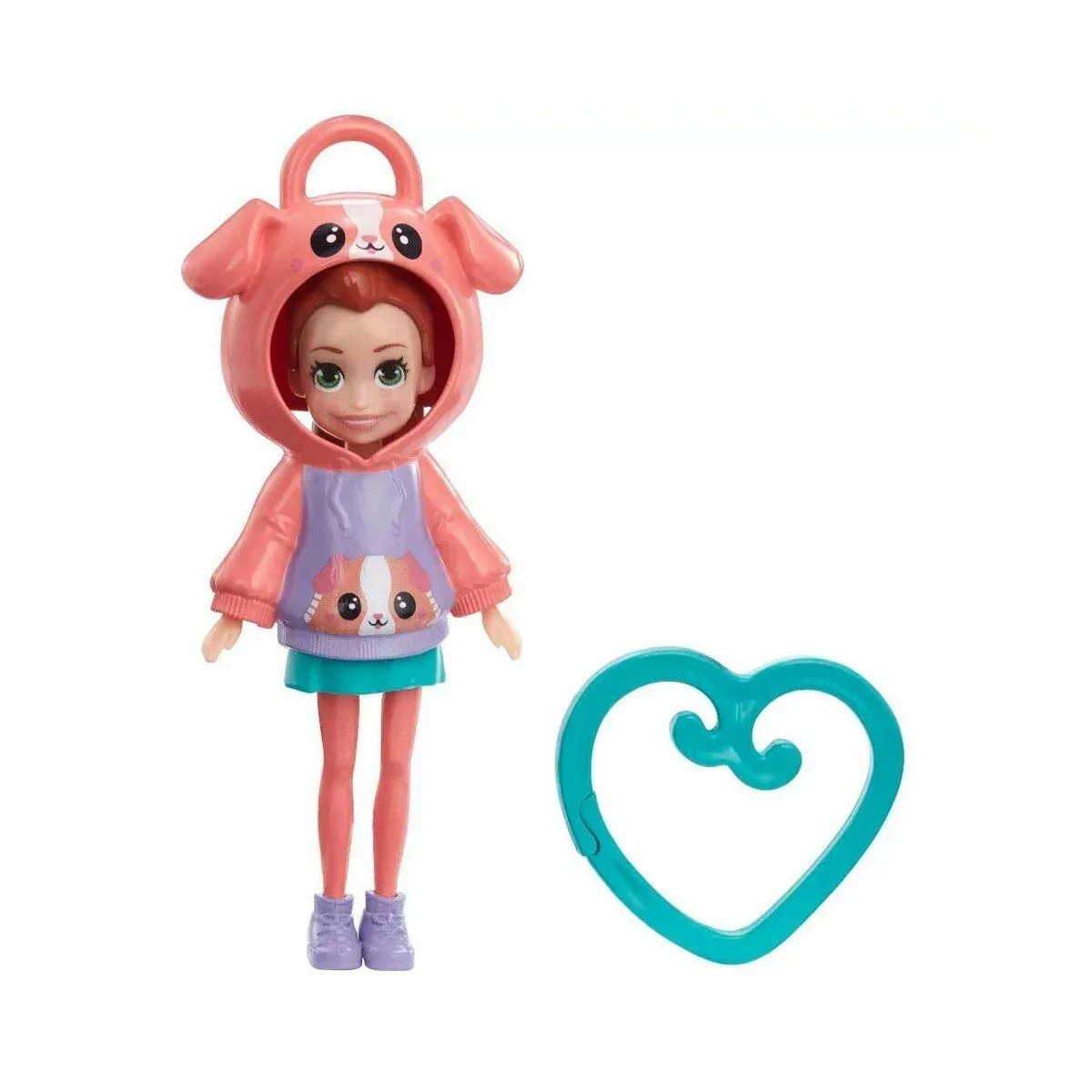 HKV98 Polly Pocket Kapüşonlu Bebekler görsel 2