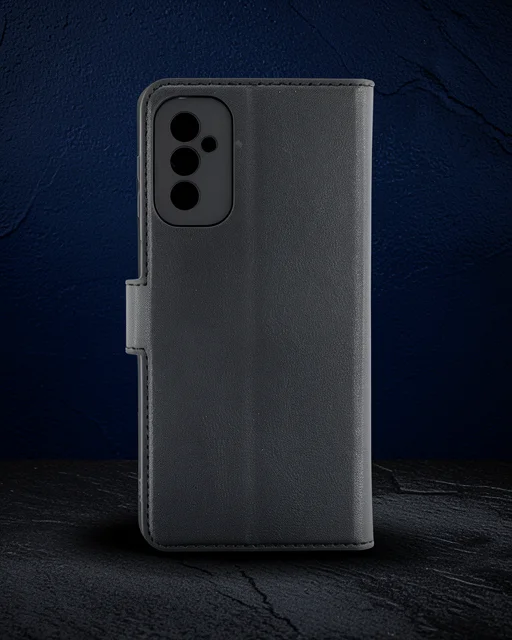 Samsung Galaxy M52 5g Kılıf Trend S Plus Kapaklı Kılıf - Siyah