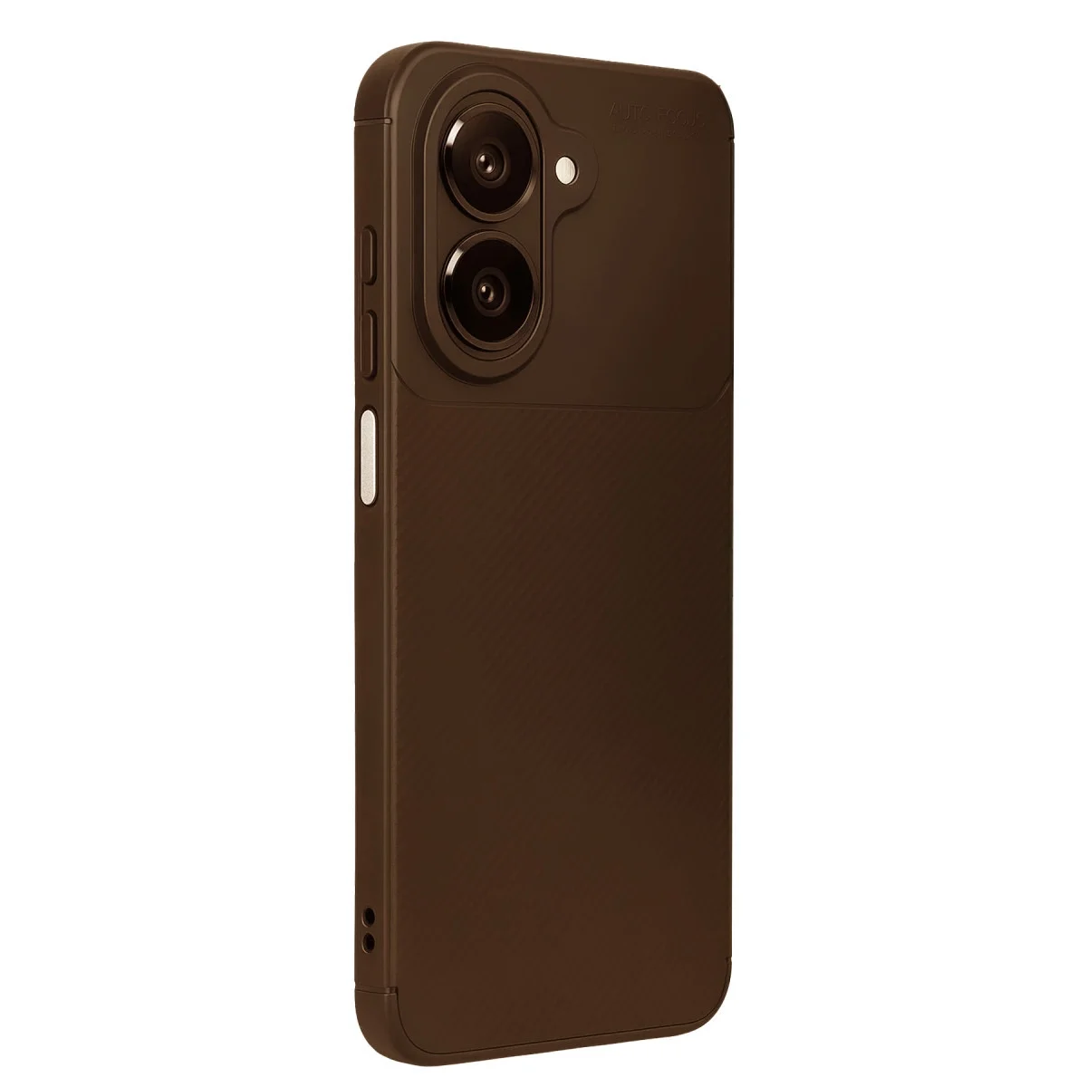 Samsung Galaxy A07 4g Auto Focus Karbon Kapak - Kahverengi görsel 3