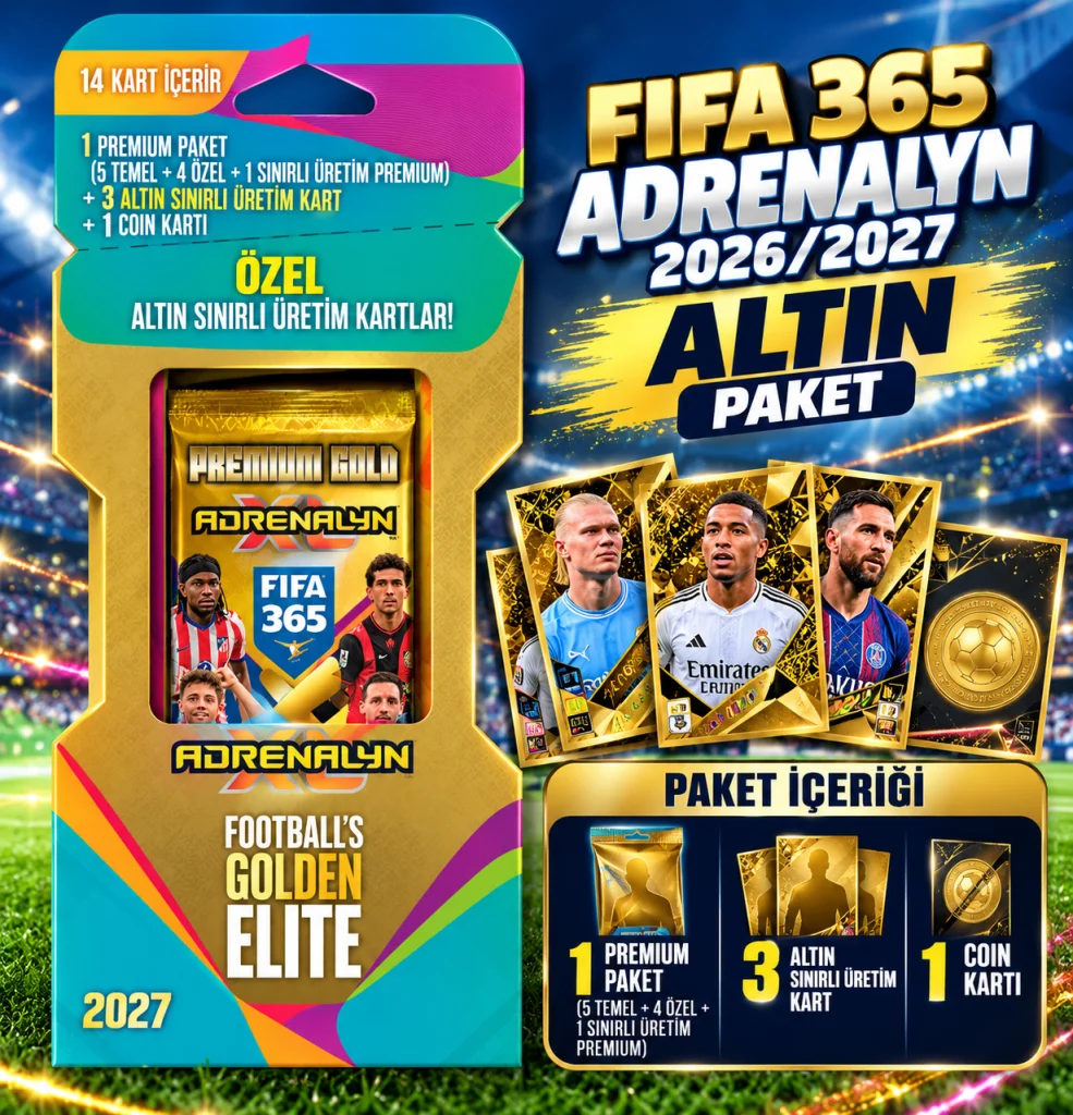 FIFA 365 2026/2027 ADRENALYN Altın Paket