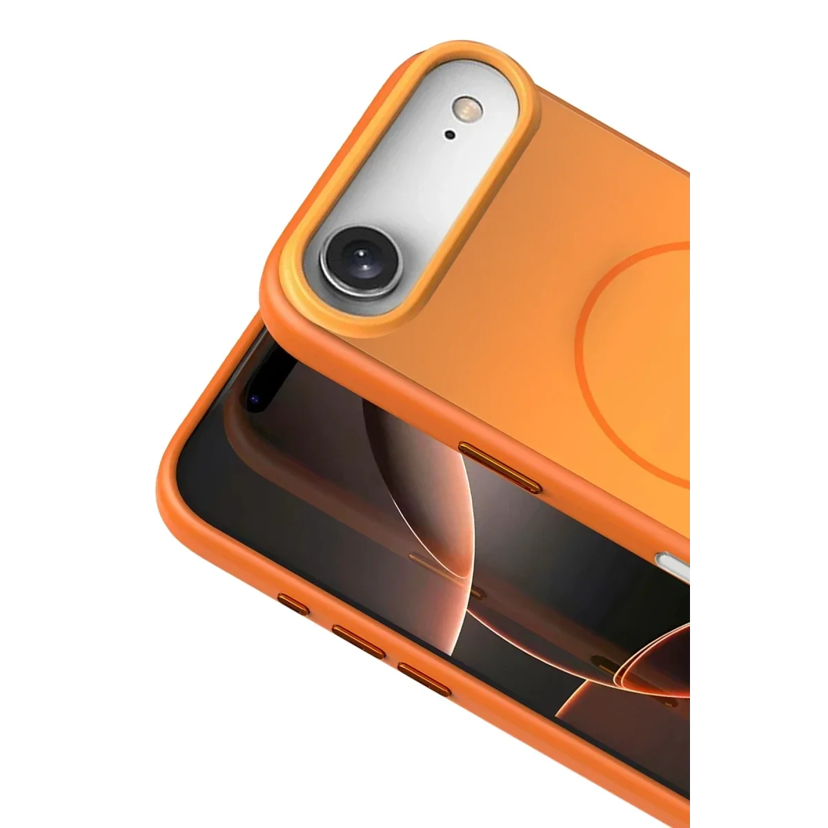 Joko Apple iPhone 17 Air Neva Magsafe Kapak - Turuncu görsel 2