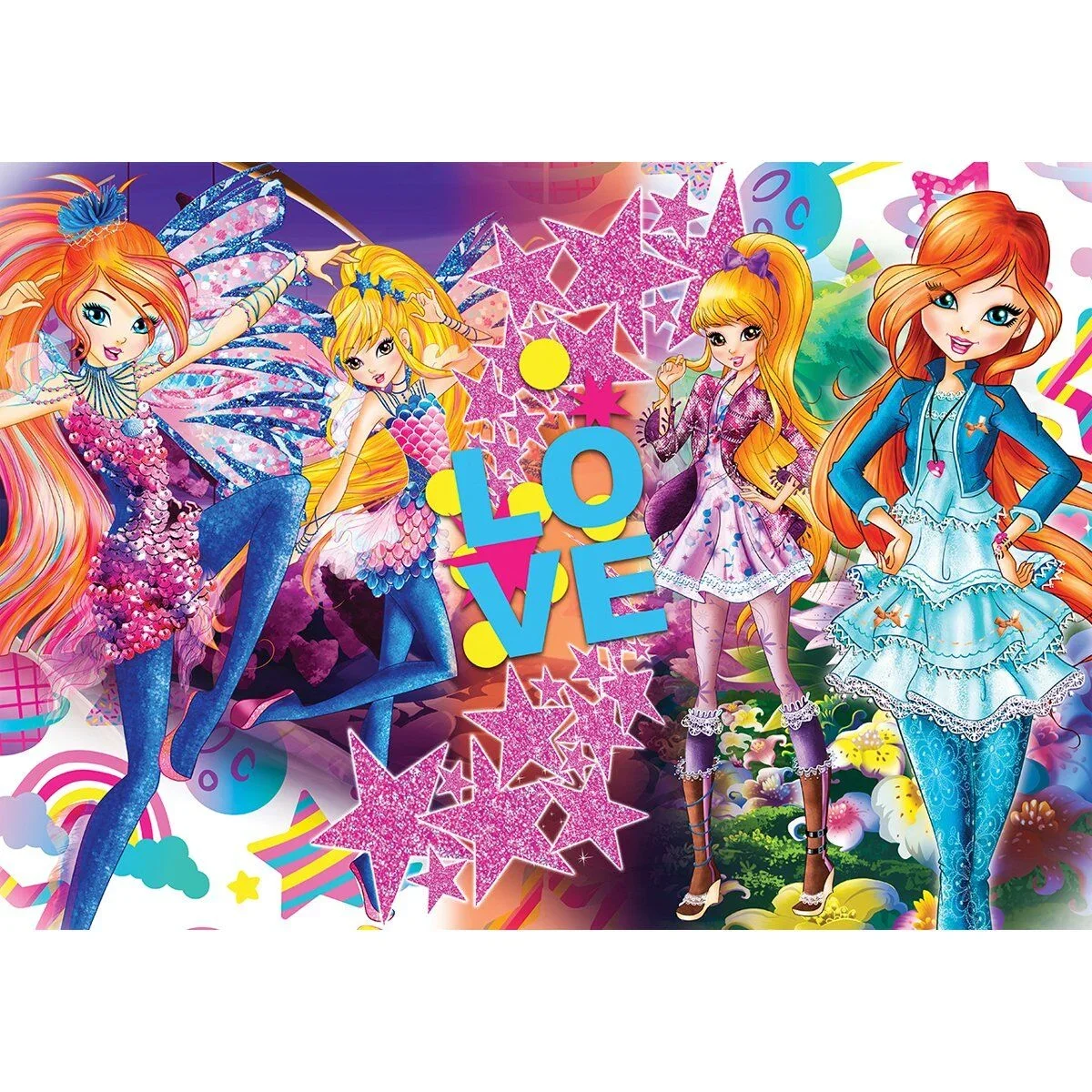 WINX113 KS Winx / 200 Parça Puzzle görsel 2