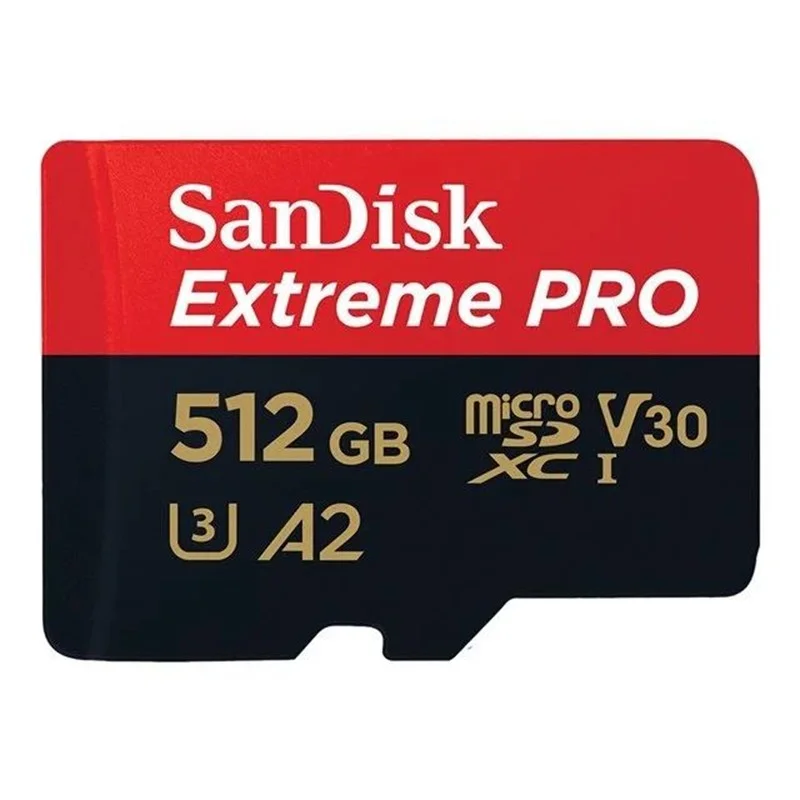 512GB Extreme Pro Sdxc Uhs-ı A2 Mıcrosd SDSQXCD-512G-GN6MA