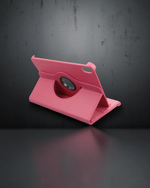Apple İpad Mini 6 Kılıf 360 Tablet Deri Kılıf - Pembe