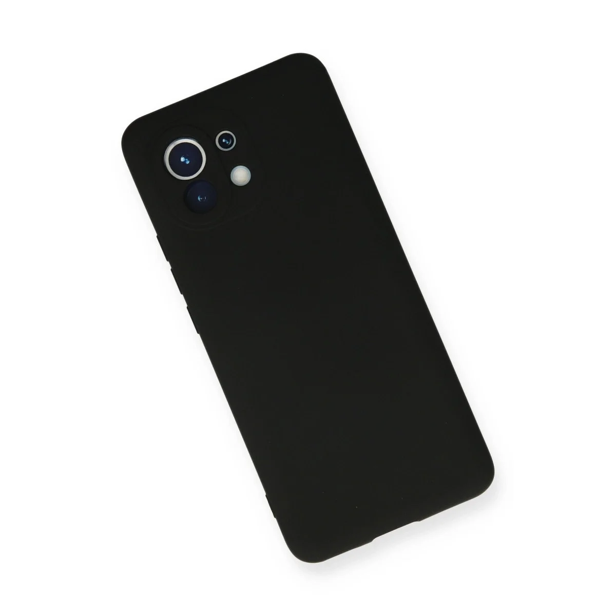 Xiaomi Mi 11 Kılıf Nano İçi Kadife Silikon - Siyah görsel 3