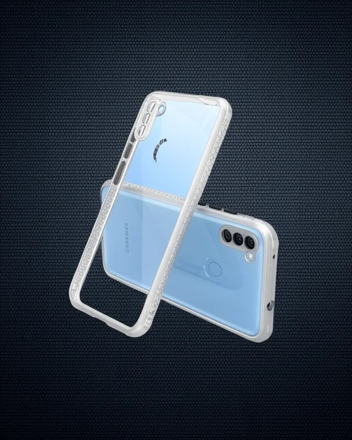 Samsung Galaxy A11 Kılıf Miami Şeffaf Silikon - Şeffaf