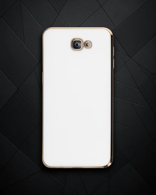 Samsung Galaxy J7 Prime Kılıf Volet Silikon - Beyaz