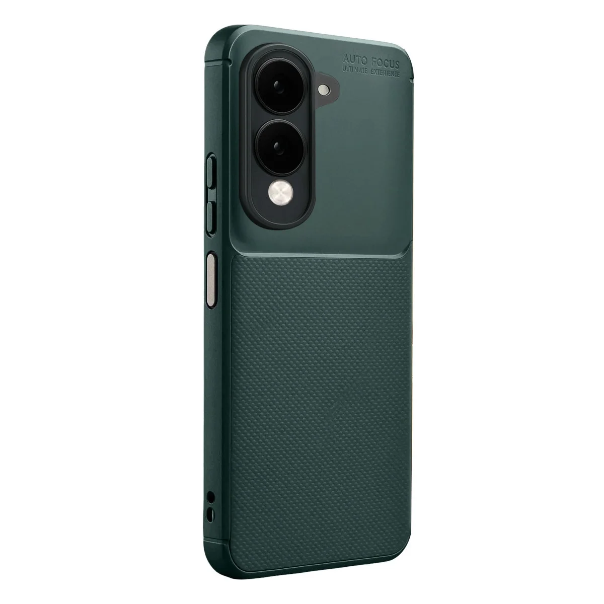 Vivo Y29s Auto Focus Karbon Kapak - Koyu Yeşil görsel 3