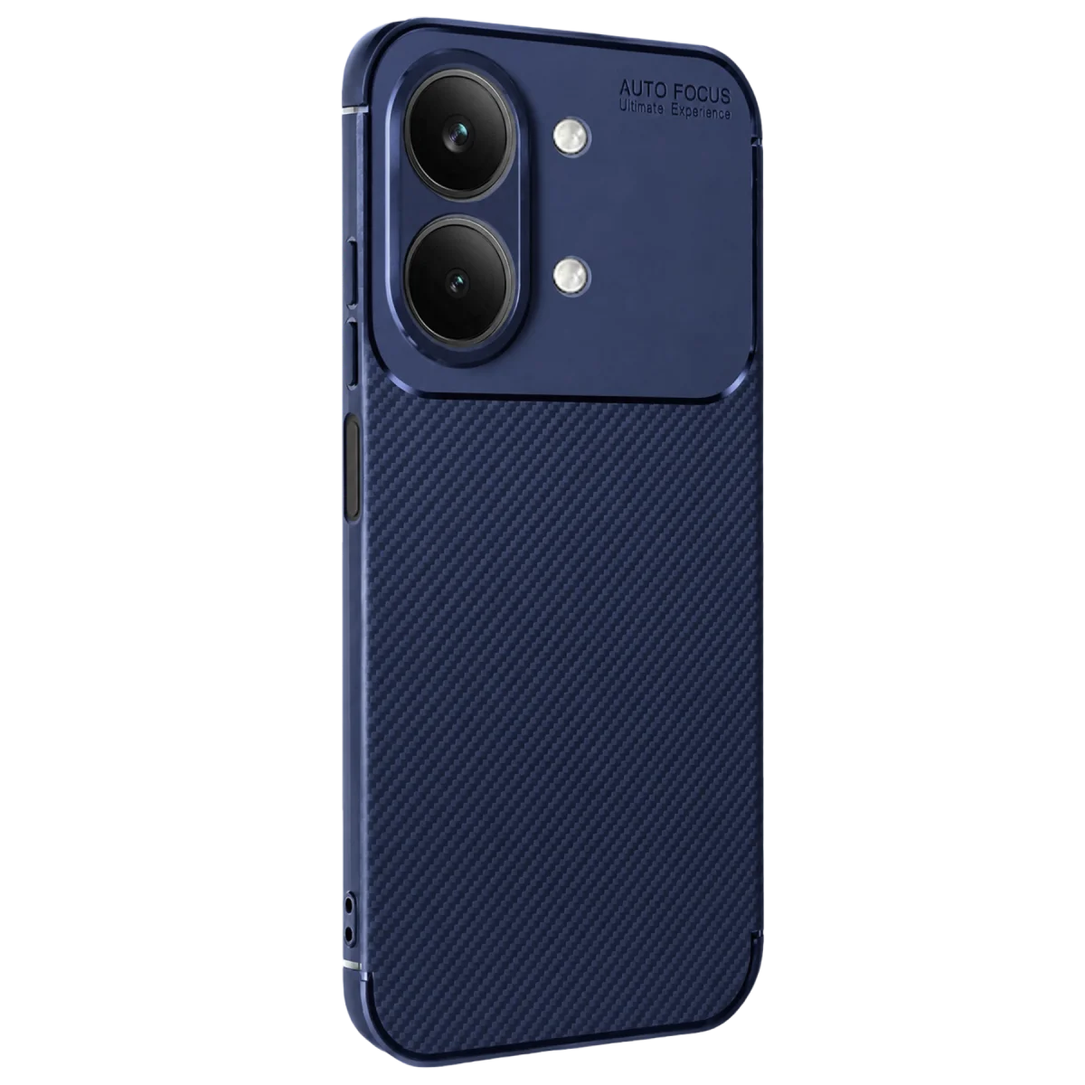 Vivo Y05 Auto Focus Karbon Kapak - Lacivert